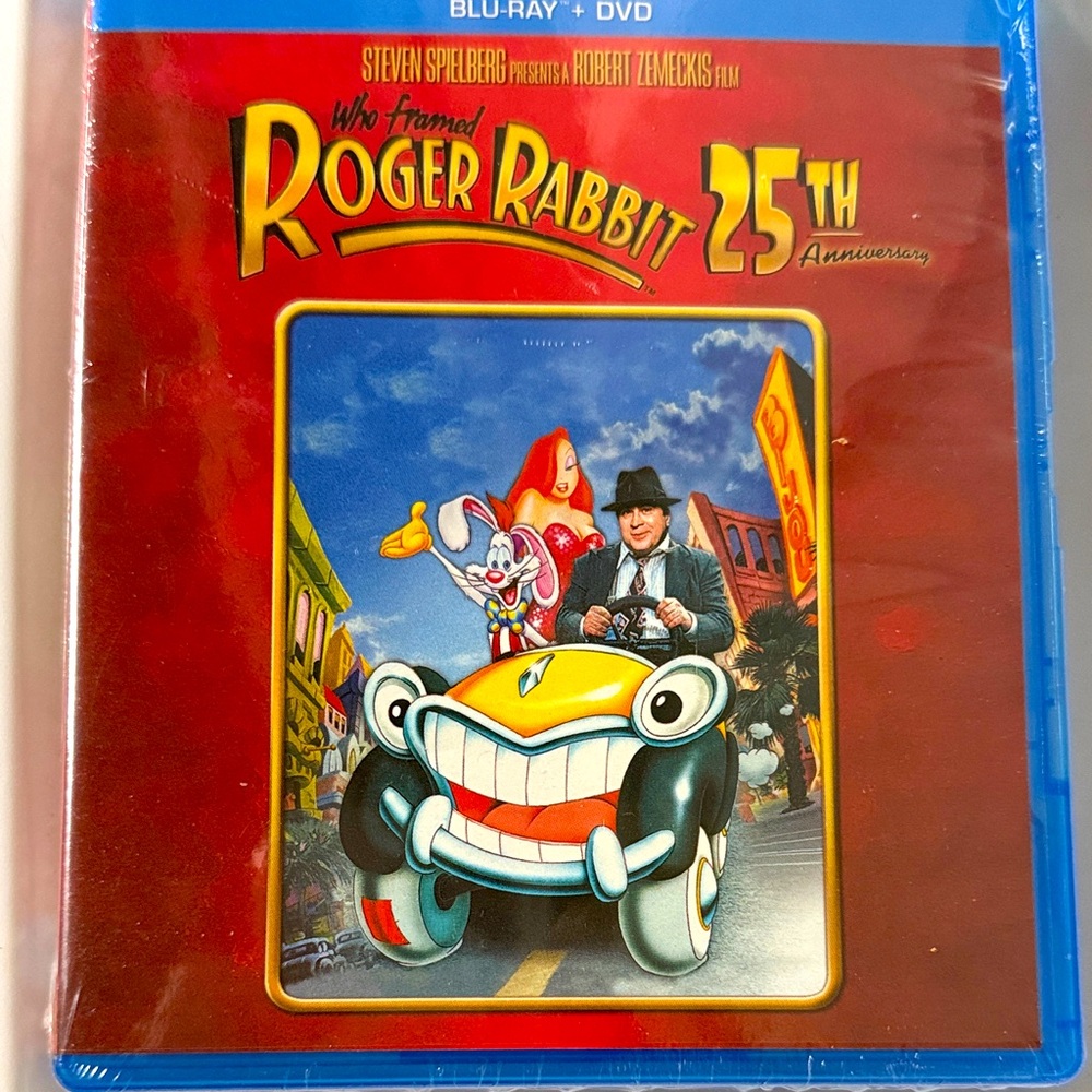 Who Framed Roger Rabbit 25th Anniversary 2-disc combo pack NEW sealed Blue Ray